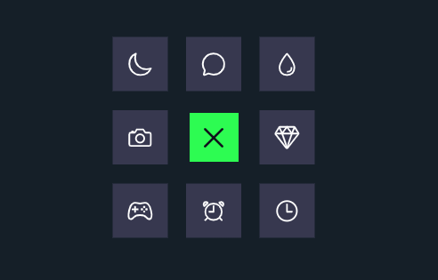 9 Dots Navigation Menu